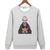 Harajuku Style Sweatshirts - Solid Color Harajuku Style Series Spoof Icon Fleece Sweatshirt