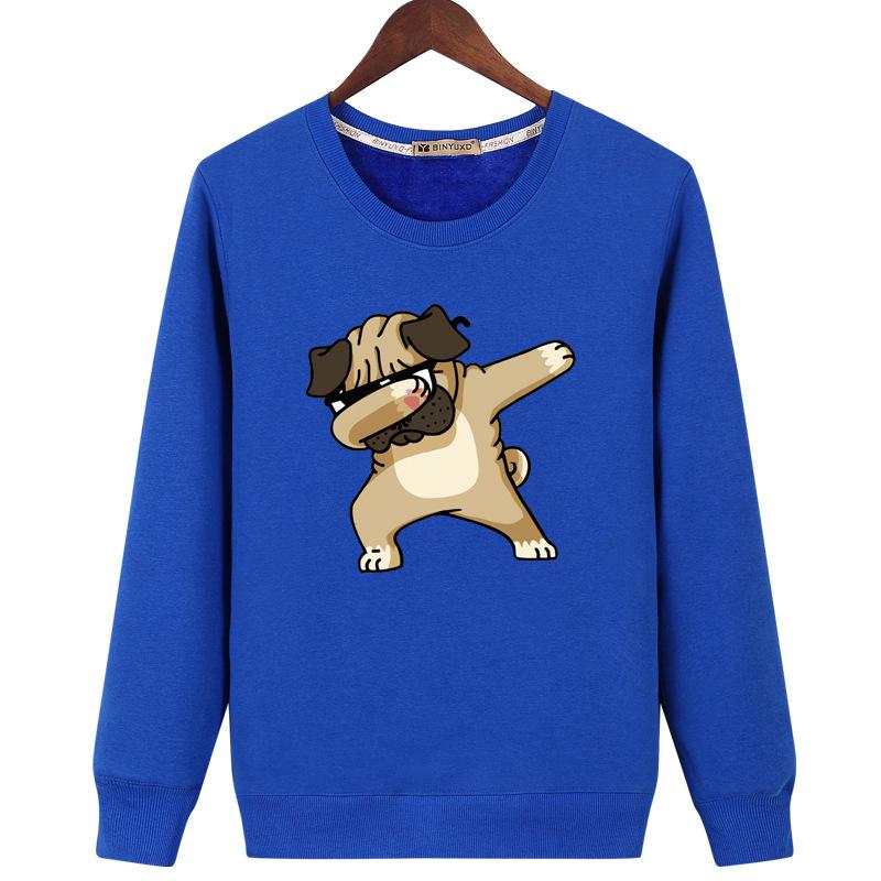 Pet Puppy Sweatshirts - Solid Color Pet Puppy Series Funny Puppy Icon Fashion Fleece Sweatshirt