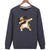 Pet Puppy Sweatshirts - Solid Color Pet Puppy Series Funny Puppy Icon Fashion Fleece Sweatshirt