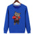 Pet Cat Sweatshirts - Solid Color Pet Cat Series Funny Cat Icon Fashion Fleece Sweatshirt