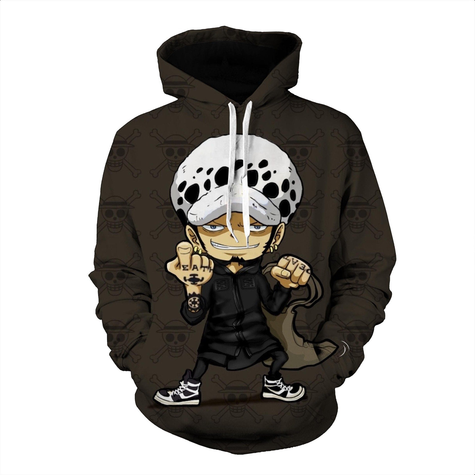 One Piece Hoodies - One Piece Series Anime Character Icon Super Cool Hoodie