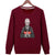 Harajuku Style Sweatshirts - Solid Color Harajuku Style Series Spoof Icon Fleece Sweatshirt