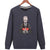 Harajuku Style Sweatshirts - Solid Color Harajuku Style Series Spoof Icon Fleece Sweatshirt