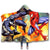 Venom Hooded Blanket - Spiderman And Venom Yellow Blanket