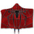 Spiderman Hooded Blanket - Red Web Blanket