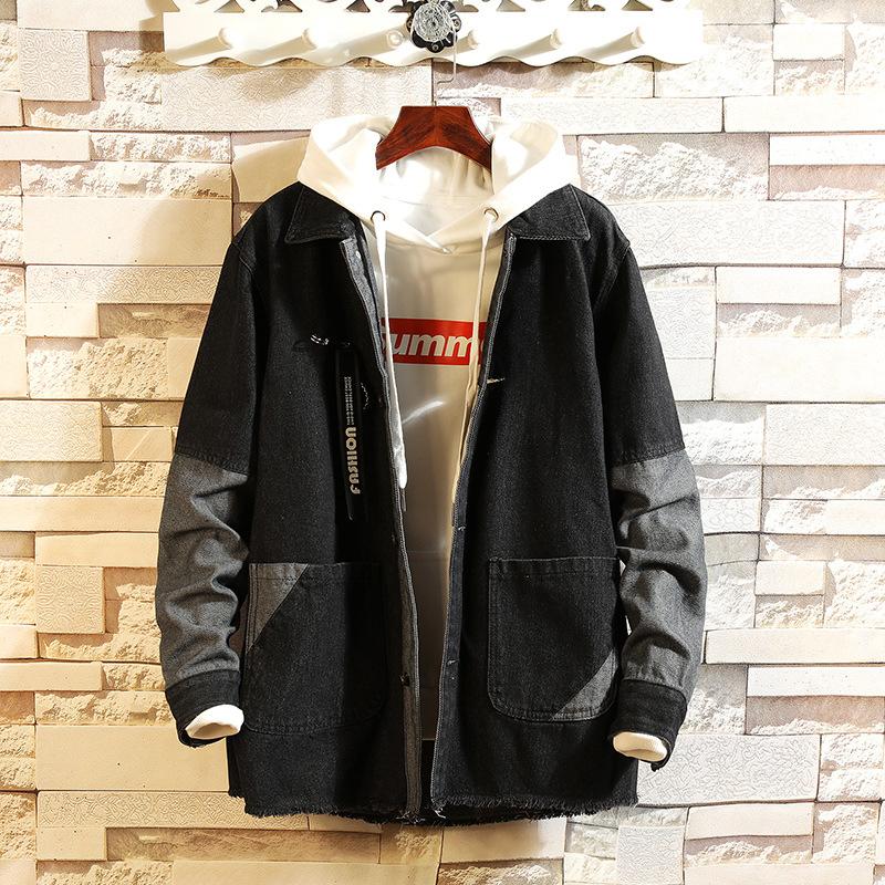 Denim Jackets - Solid Color Denim Jacket Series Harajuku Super Cool Denim Jacket