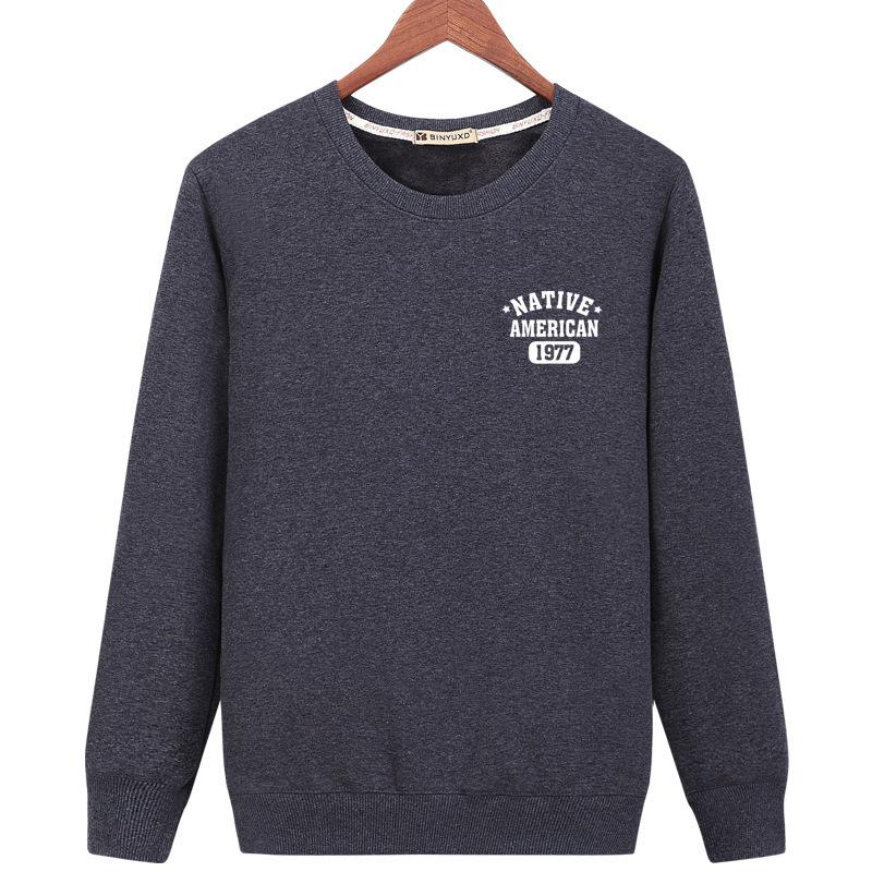 Harajuku Style Sweatshirts - Solid Color Harajuku Style Series NATIVE Icon Fashion Fleece Sweatshirt