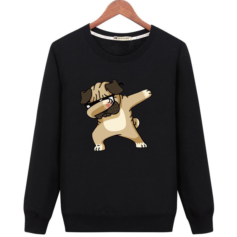 Pet Puppy Sweatshirts - Solid Color Pet Puppy Series Funny Puppy Icon Fashion Fleece Sweatshirt