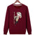 Harajuku Style Sweatshirts - Solid Color Harajuku Style Series Funny Monkey King Icon Fashion Fleece Sweatshirt