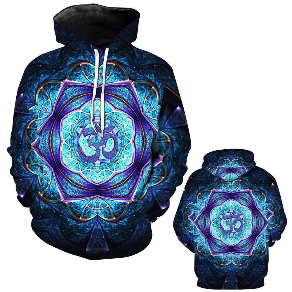 Nightmare Before Christmas Hoodies - Nightmare Before Christmas Series Devil's flower Super Cool 3D Hoodie