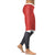 Christmas Leggings - Women 3D Xmas Theme Black-red Legging