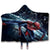 Spiderman Hooded Blanket - Fall Down Black Blanket