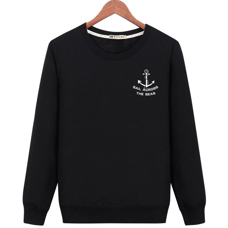 THE SEAS Sweatshirts - Solid Color THE SEAS Style Series THE SEAS Icon Fashion Fleece Sweatshirt
