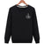 THE SEAS Sweatshirts - Solid Color THE SEAS Style Series THE SEAS Icon Fashion Fleece Sweatshirt