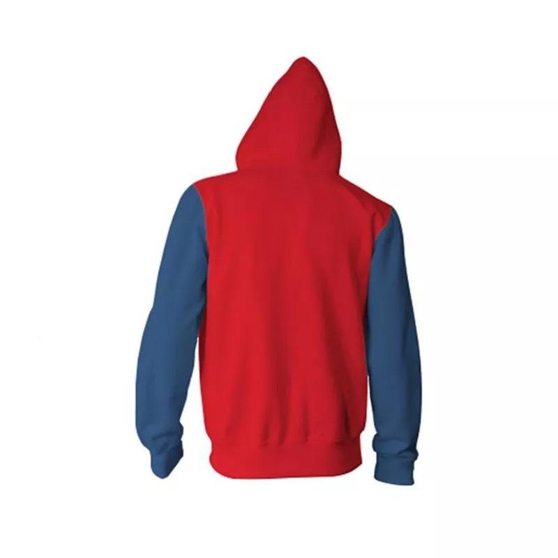 Spiderman Hoodies - Spiderman Super hero 3D Zip Up Hoodie