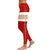 Christmas Leggings - Women 3D Xmas Theme Red Legging