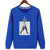 Harajuku Style Sweatshirts - Solid Color Harajuku Style Series M AN DXNR Icon Fashion Fleece Sweatshirt