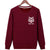 Animal Sweatshirts - Solid Color Animal Series Wolf Way Icon Fashion Fleece Sweatshirt