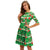 Christmas Dresses - Long Sleeves Xmas Green Dress