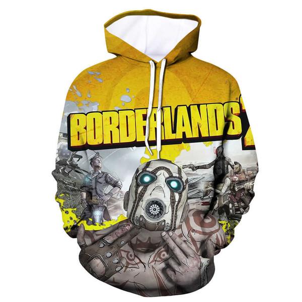 Game Borderlands 3 Hoodies - 3D Digital Print Hooded Pullover