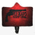 Red Dead Redemption - Red Dead Redemption Game Logo Icon Fleece Hooded Blanket