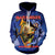 Fashion Iron Maiden Funny 3D Print Casual Hoodie Pink