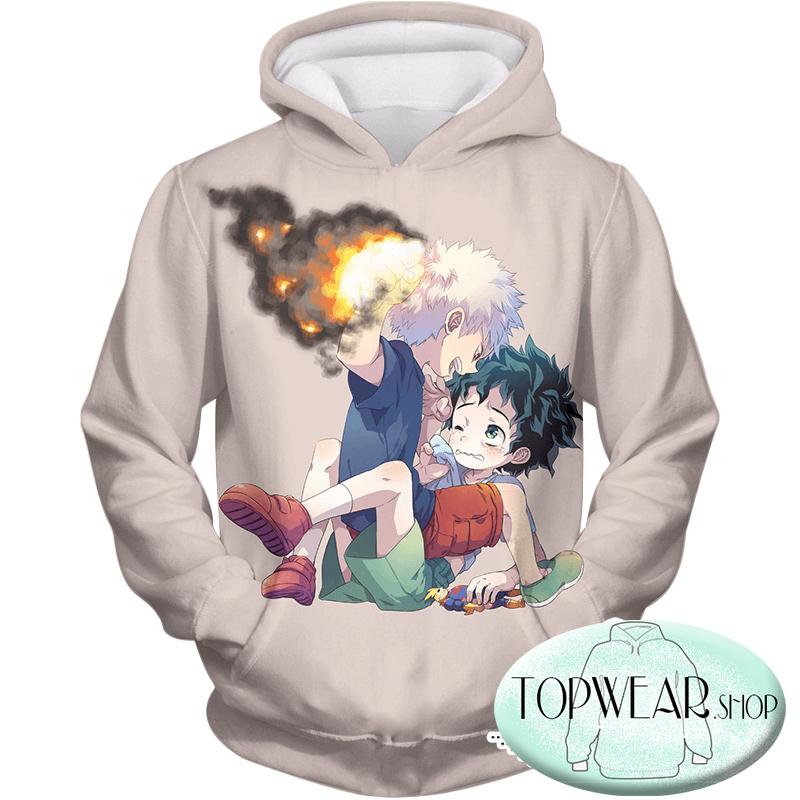 My Hero Academia Hoodie -  Amazing Izuki X Bakugo Pullover Hoodie