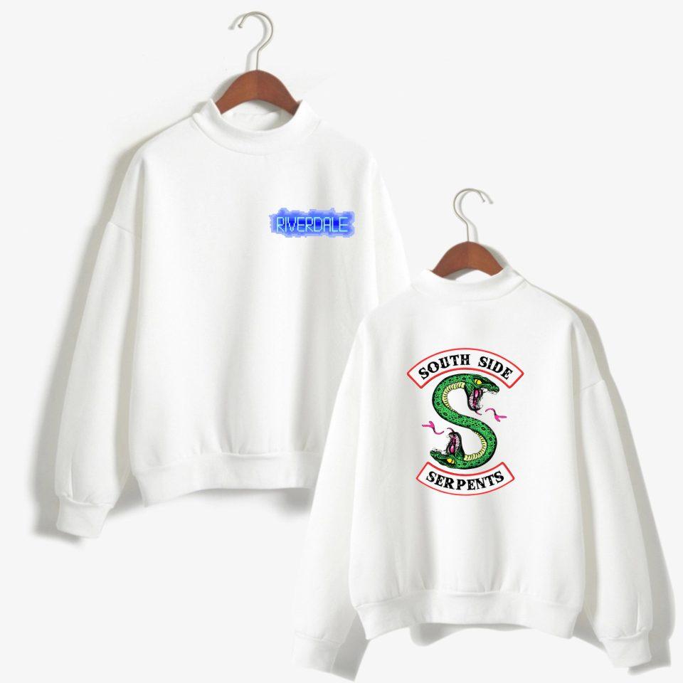 Riverdale Ｍock Turtlenecks - Riverdale Double-Headed Snake Logo Icon Ｍock Turtleneck
