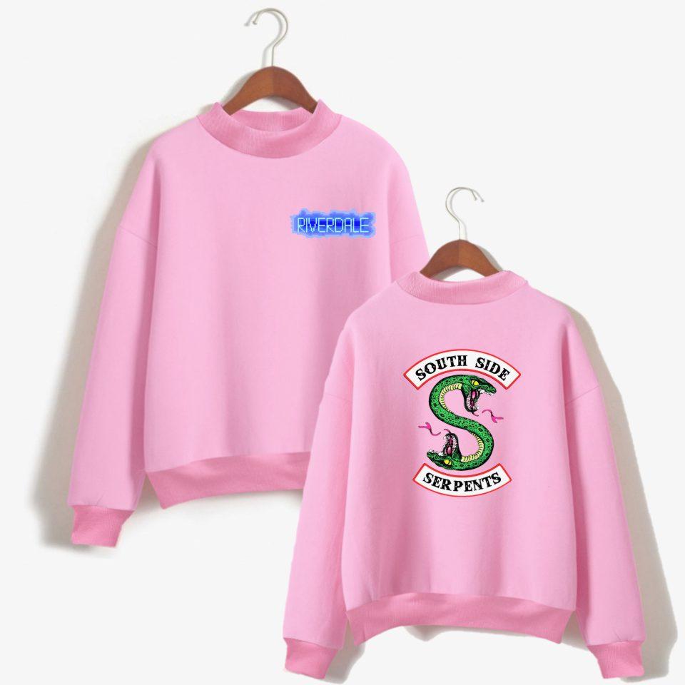 Riverdale Ｍock Turtlenecks - Riverdale Double-Headed Snake Logo Icon Ｍock Turtleneck