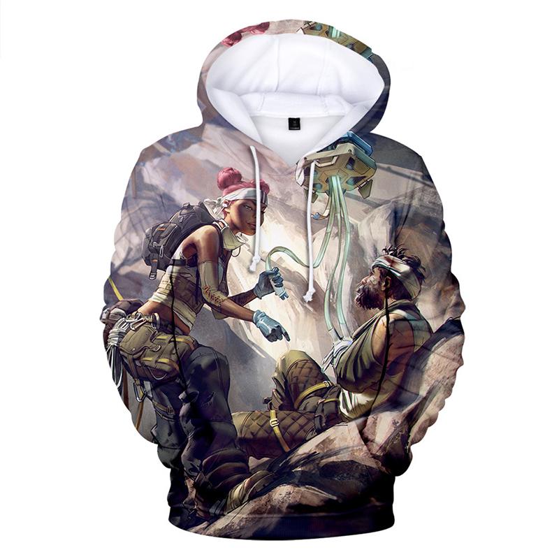Apex Legends Hoodies - Apex Legends Game Series Lifeline Battle Royale 3D Hoodie