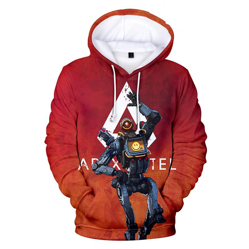 Apex Legends Hoodies - Apex Legends Game Series Pathfinder Character 3D Hoodie