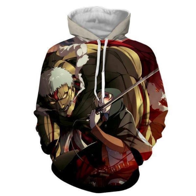 Armour Titan Hoodie- Attack On Titan 3D Hoodie