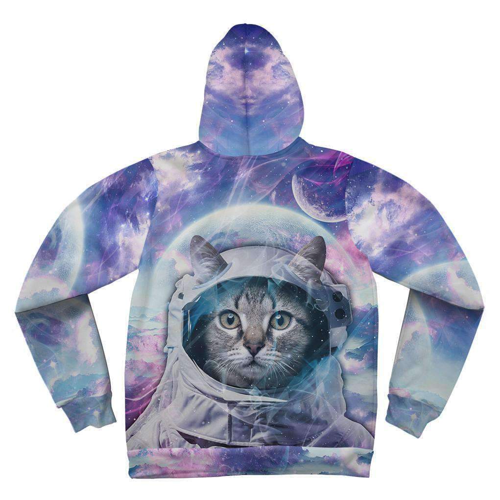 Astro Cat Mens Hoodie