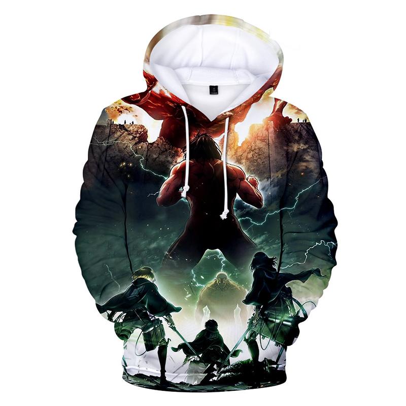 Attack On Titan Hoodies - Attack On Titan Anime Series Attack Hoodie