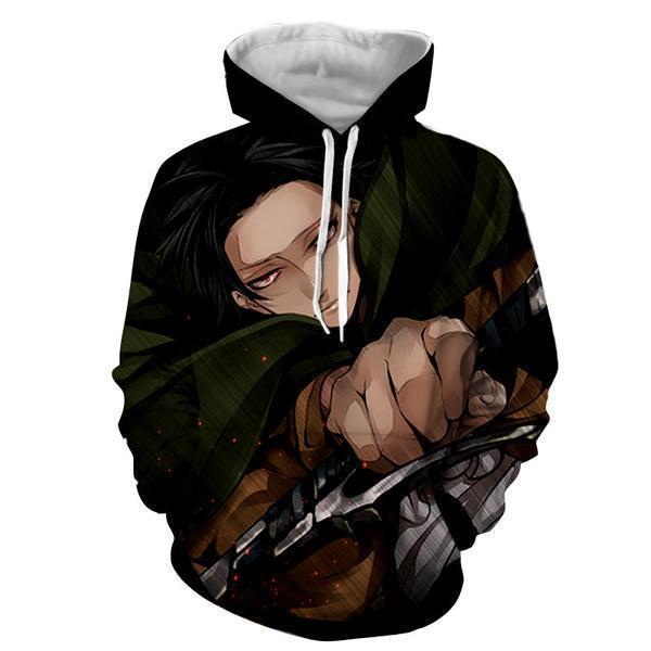 Attack On Titan Levi Ackerman Hoodie