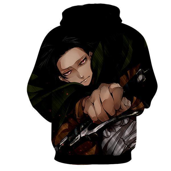 Attack On Titan Levi Ackerman Hoodie