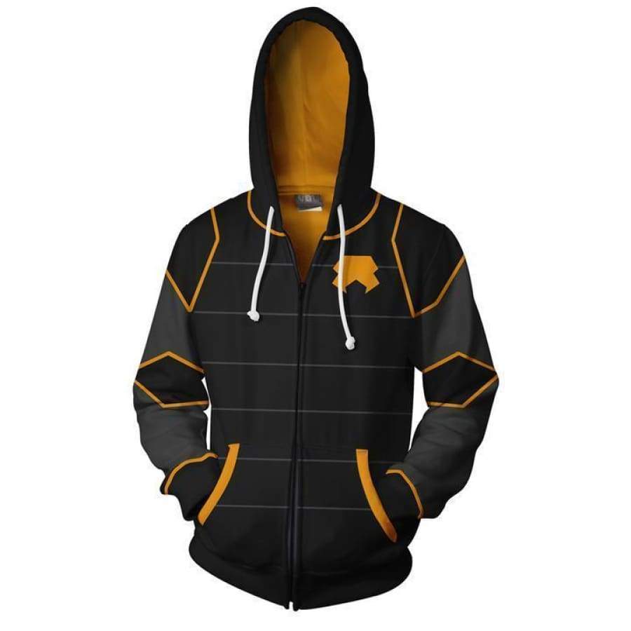 Anime Avatar: The Last Airbender Cosplay Costume Hoodie Zipper Jacket