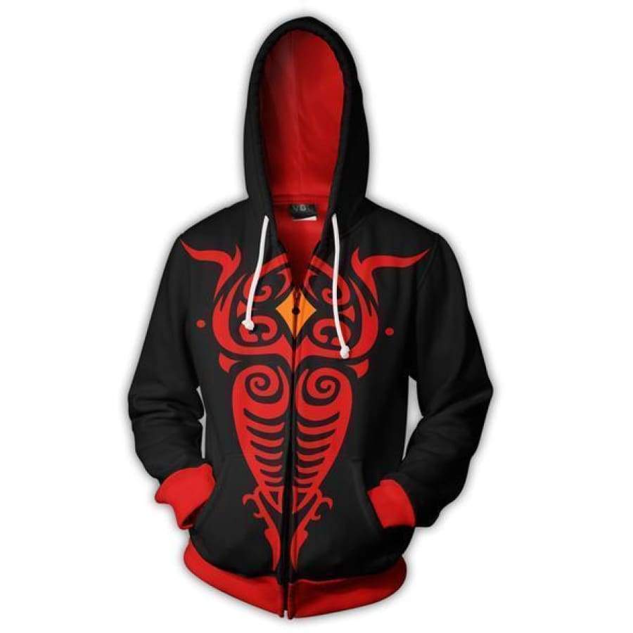 Avatar: The Last Airbender Hoodie Cosplay Costume Anime Zipper Jacket