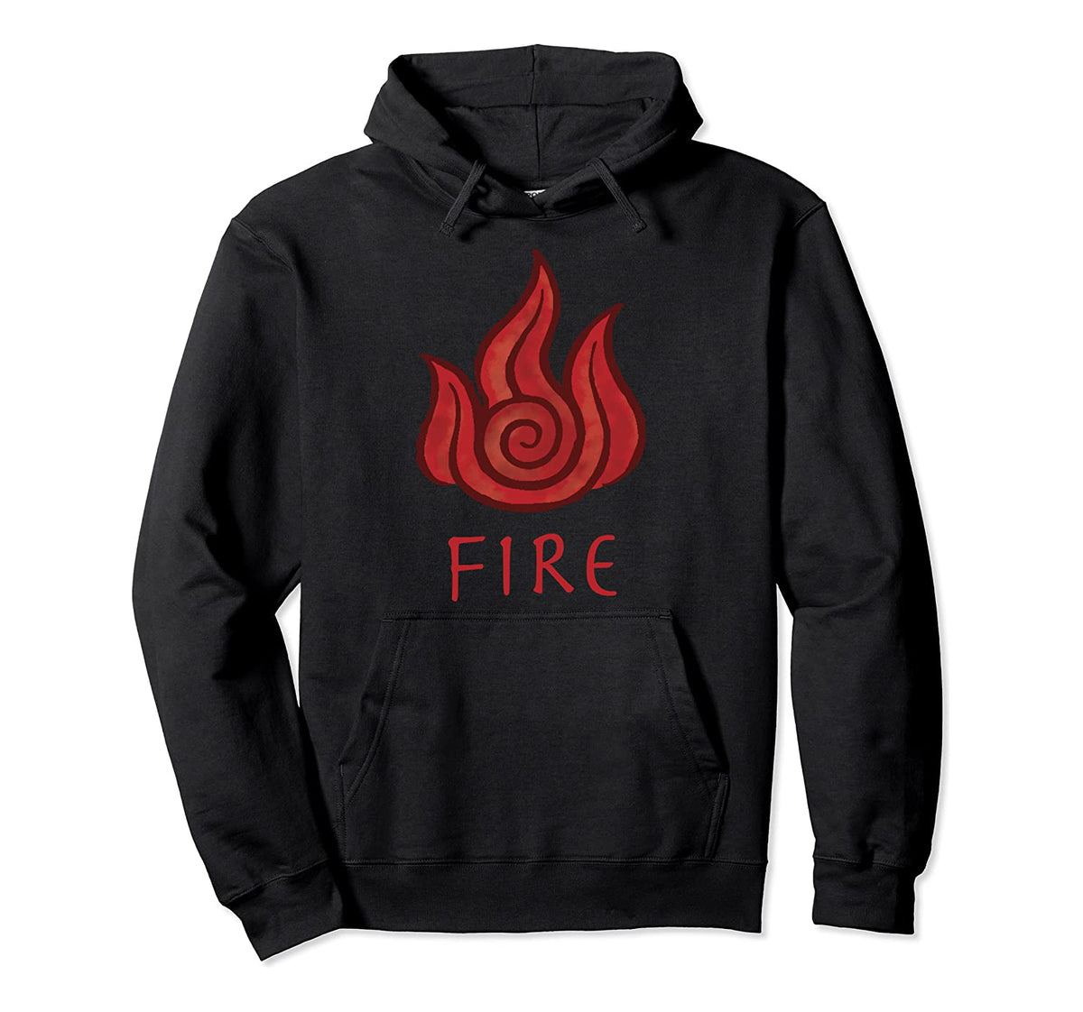 Avatar The Last Airbender Pullover - Fire Element Painted Hoodie