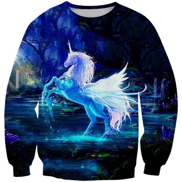 Unicorn Hoodies - Beautiful Unicorn  Fantasy Pullover Hoodie
