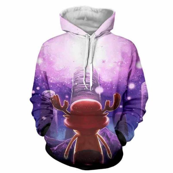 One Piece Chopper Plush 3D Hoodie