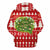 Christmas Hoodies - Red Christmas Striped Pattern Icon 3D Hoodie