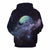 Christmas Hoodies - Santa Claus Sleigh Galaxy Icon Super Cool 3D Hoodie