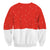 Christmas Sweatshirts -Cute Snowman Red and White 3D Sweatshirt