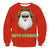 Christmas Sweatshirts - DJ Santa Claus Icon Super Cool Red 3D Sweatshirt