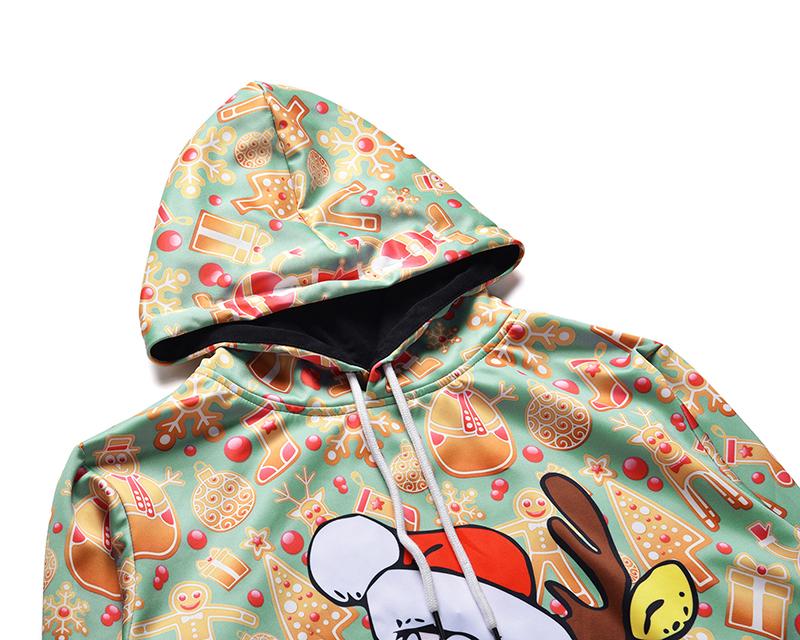 Christmas Hoodies - Santa Claus Icon Super Cute 3D Hoodie