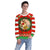 Christmas Sweatshirts - Super Cute Cartoon Deer Icon Red 3D Sweatshirt