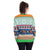 Christmas Sweatshirts - Christmas Snowflake and Deer Striped Pattern 3D Sweatshirt