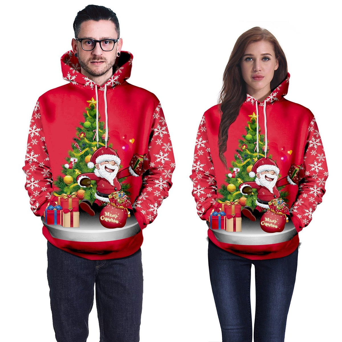 Christmas Hoodies - Santa Claus Gift 3D Hoodie