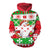 Christmas Hoodies -Multi-Colored Snowman 3D Hoodie